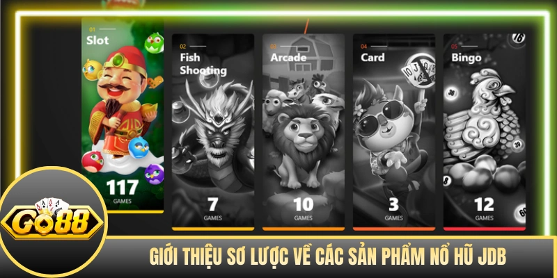Giới thiệu sơ lược về các sản phẩm nổ hũ JDB